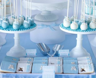 Blue Theme Christening